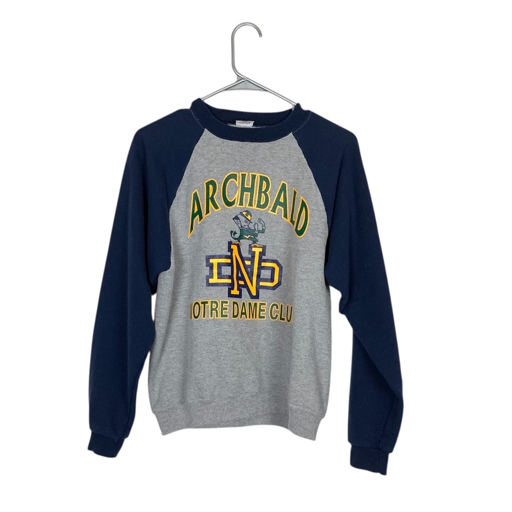 Vintage Archibald Notre Dame college sweatshirt size small